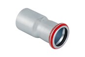Trykkrør & Beslag - Geberit Reducer w/ plend cst d35-28 zn-pl - 22313