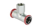 Trykkrør & Beslag - Geberit T-piece ft cst d28-rp3/4-28 zn-pl - 21310