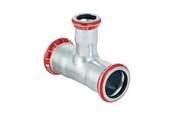 Trykkrør & Beslag - Geberit T-piece cst d54-42-54 zn-pl - 21226