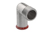 Trykkrør & Beslag - Geberit Elbowad mt cst 90g d22-r3/4 zn-pl - 21618