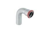 Trykkrør & Beslag - Geberit Bend w/ plend cst 90g d42 zn-pl - 23307