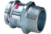 Trykkrør & Beslag - Viega Prestabo XL transition 76.1 x 2 1/2" sleeve/nipple galvanized steel - 629977
