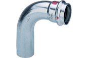 Trykkrør & Beslag - Viega Prestabo bend 90° 15 Steel/Galvanized 558192 - 558192