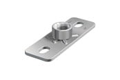 Røroppheng og koblinger - Flamco Backplate gp 34 x 120 x 40 mm - 39411