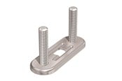 Røroppheng og koblinger - Flamco Rørholder BME dobbelt M8 8-50/90 mm - 39420