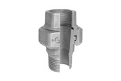 Gjengede beslag - +GF+ Union black for m taper seat 1" - 770341106
