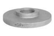 Gjengede beslag - +GF+ Flange galvanized 1/2 - 770320204