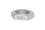 Gjengede beslag - +GF+ Backnut galvanized 3/8 - 770310203