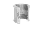 Gjengede beslag - Georg-Fischer Socket galvanized 1/8 - 770270201