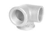 Gjengede beslag - +GF+ Elbow galvanized side outlet 3/4 - 770221205