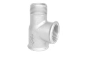 Gjengede beslag - +GF+ Tee galvanized for f/m 3/4 - 770134205