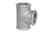 Gjengede beslag - +GF+ Tee black 1 x 1/2 x 3/4 - 770130136