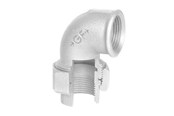Gjengede beslag - +GF+ Union elbow galvanized conical for f 3/4 - 770096205