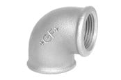 Gjengede beslag - Georg-Fischer Elbow 90° galvanized for f 1/8 - 770090201
