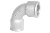 Gjengede beslag - +GF+ Short bend 90° galvanized for f 1 - 770012206