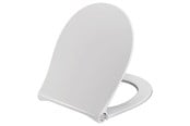 Toaletter, toalettseter, bidéer og reservedeler - Pressalit sway uni toiletseat white with soft close and lift-off - 970000-D04999