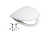Toaletter, toalettseter, bidéer og reservedeler - Ifö Sign Art hard toilet seat, soft close, white - 99255