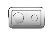 Toaletter, toalettseter, bidéer og reservedeler - Ifö spira/spira art push button complete chrome - Z97251