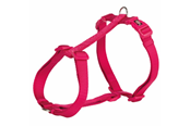 Hund - Trixie Premium H-Harness M–L: 52–75 cm/20 mm Fuchsia - TX-203411