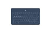 Tastatur - Logitech Keys-To-Go iOS Ipad tablet keyboard - Tastatur - Nordisk - Blå - 920-010052