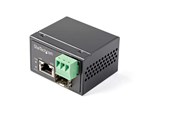 Repeater, forsterkere, bridges og transceivere - StarTech.com PoE+ Industrial Fiber to Ethernet Media Converter 30W - IMC1GSFP30W