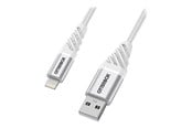 Skjermkabel - OtterBox Premium Cable USB A-Lightning 1M White - 78-52640