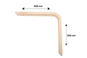 Beslag & Hengsler  - Home>it Finérknekt 20 mm 200x225 mm - natur - 16530