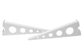 Beslag & Hengsler  - Home>it Hylleknekt CPH 27 cm 2 stk.H/V - hvit - 16789