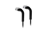 Nettverkskabel - Ubiquiti UniFi Patch Cable Black 1 m - Svart - 1m - U-Cable-Patch-1M-RJ45-BK
