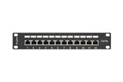 Tilbehør - Lanberg PPF5-9012-B - patch panel - 1U - 10" - PPF5-9012-B