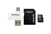 Minnekort - GOODRAM microSD/SD + Card Reader M1A4 - 100MB/s - 32GB - M1A4-0320R12