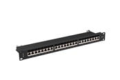 Tilbehør - Lanberg PPS7-1024-B - patch panel - 1U - 19" - PPS7-1024-B
