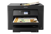 Skriver - Epson WorkForce WF-7835DTWF A3 Duplex All in One Multifunksjon - Farge - Blekk - C11CH68404