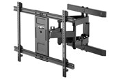 Veggmontering, AV-braketter & AV-møbler - Pro TV wall mount FULLMOTION (L) black - Max - recommended for - 4040849499326