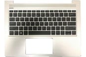 Tastatur - HP 430 G6/G7 Keyboard/Topcover None Backlit (US/I) - Bærbart tastatur - til utskifting - Engelsk - Grå - L44548-B31