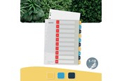 Lommer, Omslag & Registre - Leitz  Cosy 1-10 register for PC utskrift, PP - 12470000