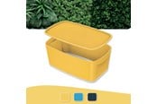 Arkivering & Oppbevaring - Leitz MyBox Cosy oppbevaringsboks Small med lokk Varmgul - 52630019