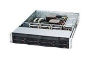 Kabinett - Supermicro SC825 TQC-R802LPB - Kabinett - Server (Rack) - Svart - CSE-825TQC-R802LPB