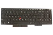 Tastatur - Lenovo Primax - Bærbart tastatur - til utskifting - Fransk - Svart - 01YP731