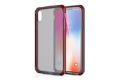 Mobil - Deksel og etui - ITSKINS SUPREME FROST cover for iPhone XS Max® - Red and black - APXP-SPRFR-RDBK