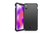 Mobil - Deksel og etui - ITSKINS HYBRID CARBON cover for iPhone XS Max® - Black - APXP-HYBFS-BLK1