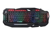 Tastatur - Marvo Gaming Keyboard - Nordic - Black - Tastatur - Rød - MA-KG760