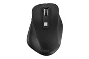 Mus - Deltaco Office ergonomic mouse silent clicks wir - Mus - Optisk - 6 - Svart - DELO-0310