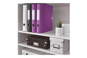 Ringpermer & Brevordnere - Leitz Smalordner Active PP WOW A4/60mm Lilla - 11070062