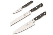 Kjøkkenredskaper - Lion Sabatier Pluton knife set Steel/black - 20533