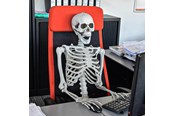 Gadget - Mikamax Skjelett – Realistisk – 170 cm – Halloween-dekorasjon - 04184
