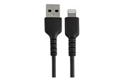 Skjermkabel - StarTech.com 15cm Durable USB A to Lightning Cable - RUSBLTMM15CMB