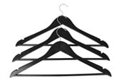 Beslag & Hengsler - Home>it Kleshenger svart - 3-pk - 17310