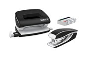 Hullemaskin & Stiftemaskin - Leitz Stift- & Hullesett Mini WOW Sort - 55612095