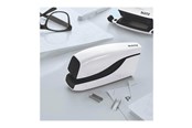 Hullemaskin & Stiftemaskin - Leitz Stiftemaskin batteri WOW 5566 Hvit - 55661001